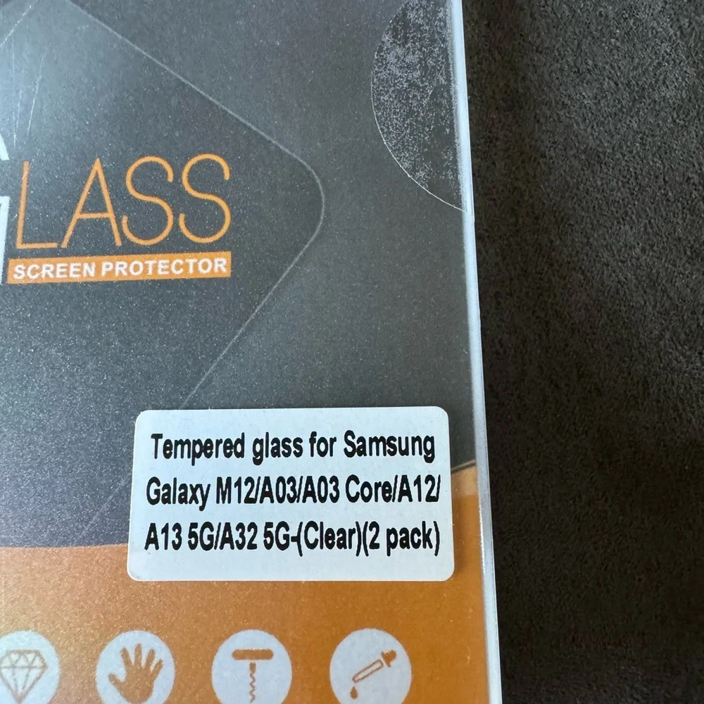 New 2 pack super shield design screen protectors quantity 2